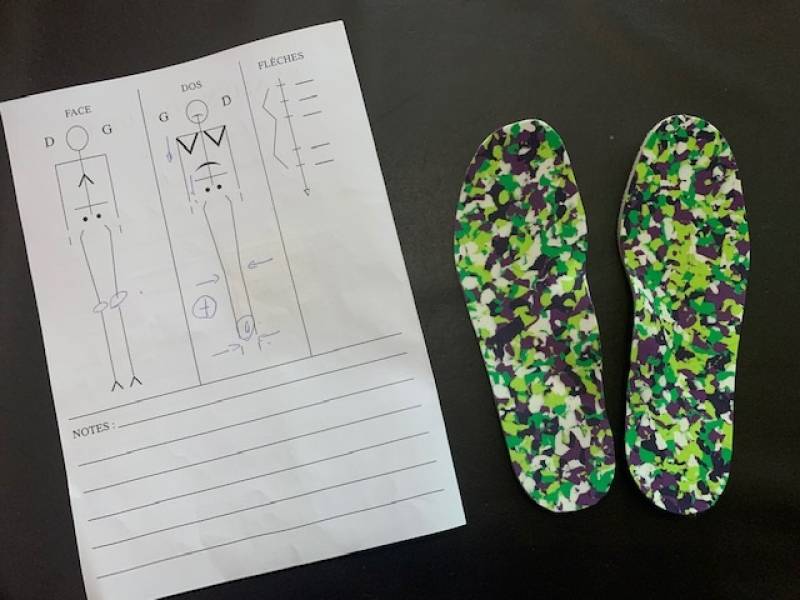 Podologie pédiatrique – podologie de l’enfant – semelles orthopédiques pour pied plat de l’enfant Marseille