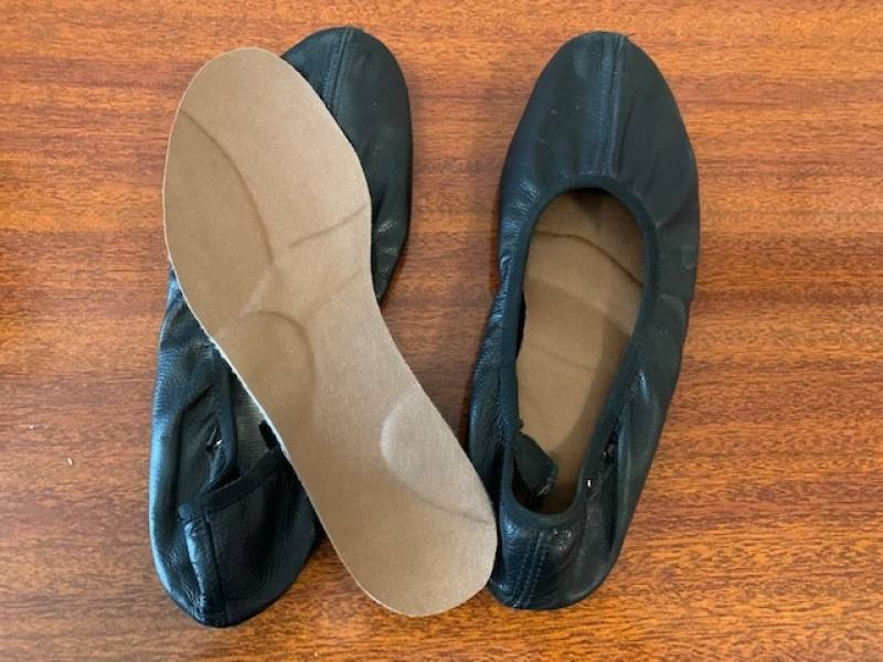 Semelles orthopédiques de posture fines pouvant être portées dans des chaussons de danse Avignon Région PACA