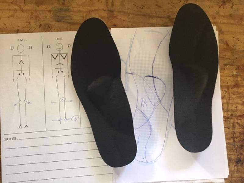 Orthèses plantaires sur mesure pour traiter des douleurs du compartiment interne du genou à Plan de Cuques (proche 13013)